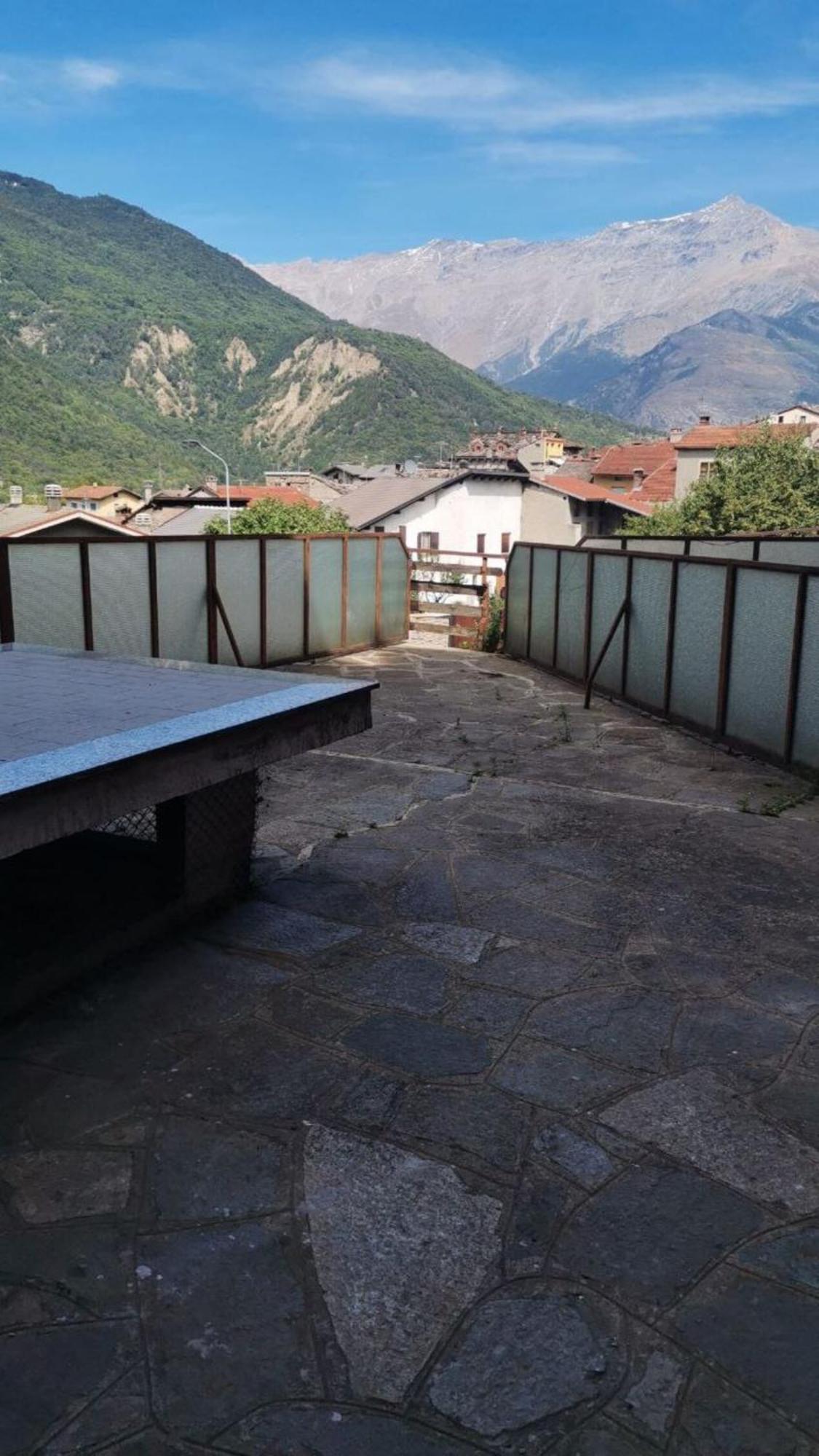 Casa Con Terrazzo E Vista Leilighet Chiomonte Eksteriør bilde